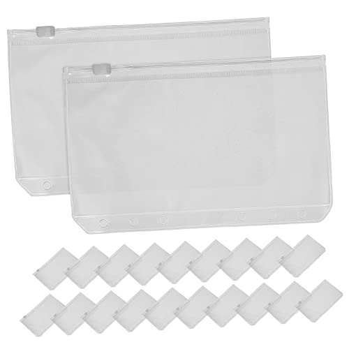 Operitacx 20 Stück Zip Beutel Wasserdichte Reißverschluss Transparente Aufbewahrung für Kassenbons Notizen Bürobedarf für Binder und Organisation Operitacx 20 Stück Zip Beutel Wasserdichte Reißverschluss Transparente Aufbewahrung für Kassenbons Notizen Bürobedarf für Binder und Organisation von Operitacx