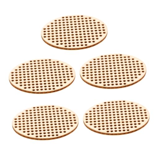 Operitacx 20 Stück leere Holzscheiben papierschere schrenzpapier verkleidung dekoration weihnacjtsdeko Oval geformt papphefter dekoring decor ovale Holzscheiben ovales Holz Hölzern von Operitacx