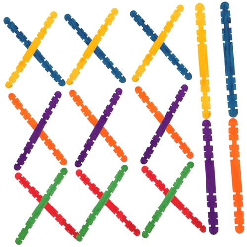 Operitacx 200 Stück Bunte Zacken Holzstäbe für Diy Bastelprojekte Multifunktionale Eiscreme Sticks Hochwertigem Lebensmittelechtem Holz für Kreative Designs Operitacx 200 Stück Bunte Zacken Holzstäbe für Diy Bastelprojekte Multifunktionale Eiscreme Sticks Hochwertigem Lebensmittelechtem Holz für Kreative Designs von Operitacx