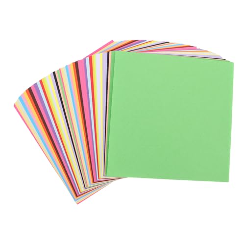 Operitacx 200 Stück Buntes Origami Papier für Farben Bastelpapier für Kreative Diy Projekte Konzentrations und Kreativitätsförderung von Operitacx