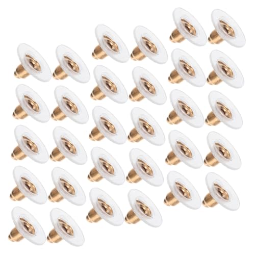 Operitacx 200 Stück Ohrring Verschluss Stopper für Ohrstecker Leichte Langlebige DIY Schmuck Zubehör Komfortable Ohrstecker Rückseiten für Damen und Einfaches Design zum Basteln und von Operitacx