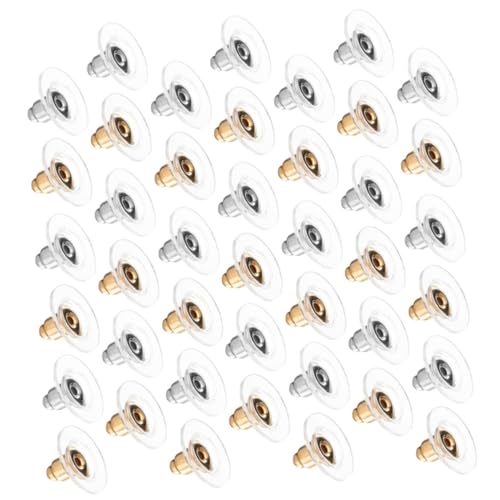 Operitacx 200 Stück Ohrstecker Stopper Sicherer Ohrstecker Verschluss Diy Schmuck Zubehör Weiß K Gold für Ohrloch Schmuckherstellung Operitacx 200 Stück Ohrstecker Stopper Sicherer Ohrstecker Verschluss Diy Schmuck Zubehör Weiß K Gold für Ohrloch Schmuckherstellung von Operitacx