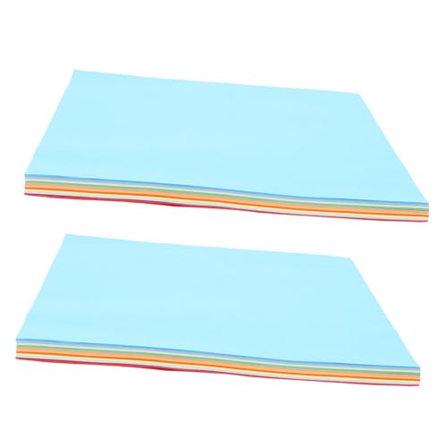 Operitacx 200 Stück Origami Karton Kunsthandwerk Für Bausätze Pastell Bastelsets Für Taschentuch Minidrucker Art Paper Diy Liefert Diy Zubehör Colorful Papier von Operitacx