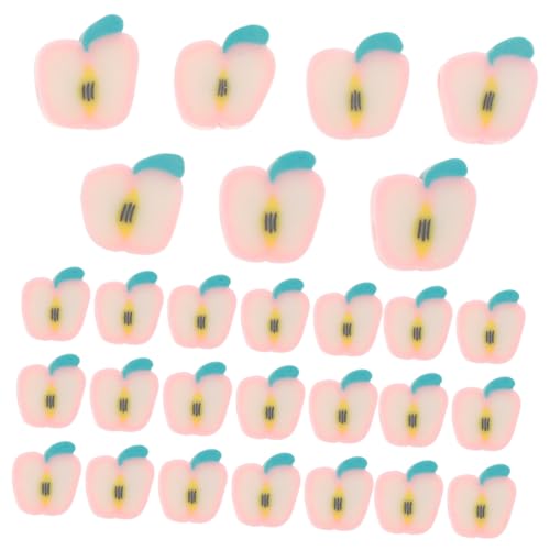 Operitacx 200 Stück Polymer Clay Apfelperlen Spacer Beads mit Geradem Loch für DIY Schmuckherstellung Armband Halskette Bastelzubehör Back To School Party Supplies Operitacx 200 Stück Polymer Clay Apfelperlen Spacer Beads mit Geradem Loch für DIY Schmuckherstellung Armband Halskette Bastelzubehör Back To School Party Supplies von Operitacx