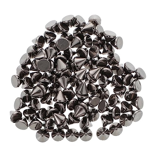 Operitacx 200 Stück Punk Style Kegelspitzen Nieten aus Leichtem Ccb Material Langlebige DIY Ziernieten für Kleidung und Accessoires für Modegestaltung und Kreative Handarbeiten von Operitacx
