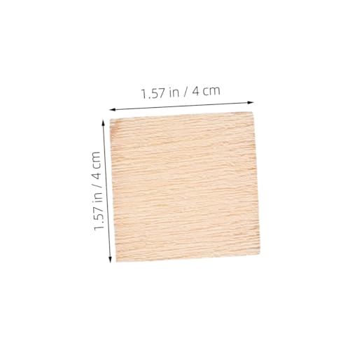 Operitacx 200 Stück Quadratische Holzscheiben Blanko Holzstücke Unbehandelt für DIY Bastelprojekte Puzzle Kreativ Dekoration Malen Gravieren Holzplatten Operitacx 200 Stück Quadratische Holzscheiben Blanko Holzstücke Unbehandelt für DIY Bastelprojekte Puzzle Kreativ Dekoration Malen Gravieren Holzplatten von Operitacx