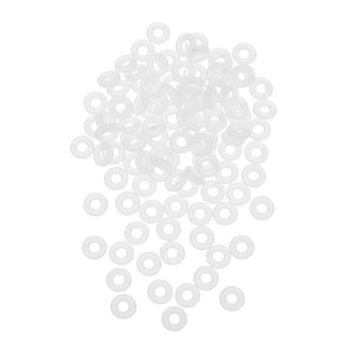 Operitacx 200 Stück Silikon Abstandshalter Ringe Rutsch Spacer Perlen für Diy Schmuckherstellung Vielseitige Silikonperlen für Armbänder und Bastelprojekte Operitacx 200 Stück Silikon Abstandshalter Ringe Rutsch Spacer Perlen für Diy Schmuckherstellung Vielseitige Silikonperlen für Armbänder und Bastelprojekte von Operitacx