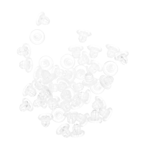 Operitacx 200 Stück Transparente Ohrstecker Verschlüsse aus Weichem Langlebig und Robust Einzigartiges Disc Design Ersatz Ohrrückseiten für Ohrstecker DIY Schmuckzubehör Kleine Operitacx 200 Stück Transparente Ohrstecker Verschlüsse aus Weichem Langlebig und Robust Einzigartiges Disc Design Ersatz Ohrrückseiten für Ohrstecker DIY Schmuckzubehör Kleine von Operitacx