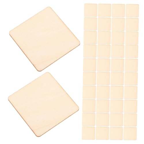 Operitacx 200 Stück Unbehandelte Holzquadrate Blanko Holzstücke für DIY Basteln Gravieren Malen Natürliche Holzscheiben für Kunstprojekte und Heimdekoration Operitacx 200 Stück Unbehandelte Holzquadrate Blanko Holzstücke für DIY Basteln Gravieren Malen Natürliche Holzscheiben für Kunstprojekte und Heimdekoration von Operitacx