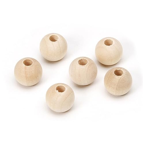 Operitacx 200 Stück runde Kugel aus Holz holzperlen naturholz schmuckherstellung Schmuckzubehör schmuck machen Abstandshalter Spacer runden klein Ball Holzkugel selber machen Hölzern Operitacx 200 Stück runde Kugel aus Holz holzperlen naturholz schmuckherstellung Schmuckzubehör schmuck machen Abstandshalter Spacer runden klein Ball Holzkugel selber machen Hölzern von Operitacx