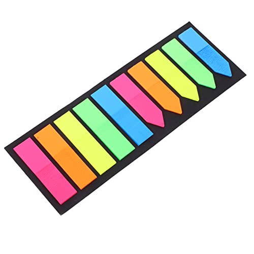 Operitacx 2000 Blatt Praktische Indexmarker Multifunktionale Klebeetiketten für Schule Büro und Zuhause Tragbare Haftnotizen Verschiedenen Farben für Organisation und Beschriftung von Operitacx