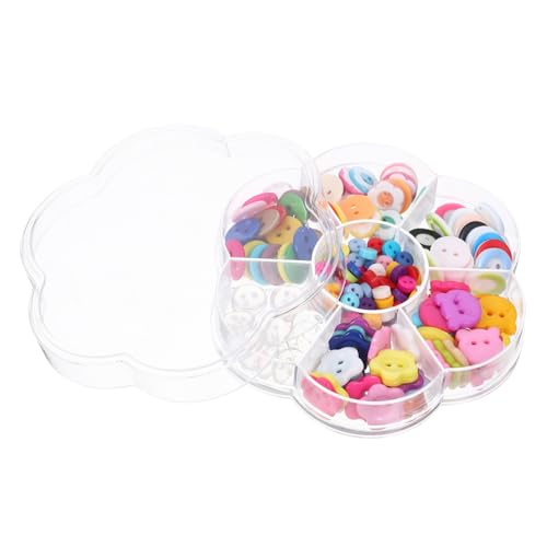 Operitacx 220 Stk. Teiliges Bunte Resin Knöpfe für Bastelprojekte Stabile Kunststoffknöpfe Vielseitig für Nähen Stricken DIY Handarbeiten und Kreative Bastelideen von Operitacx