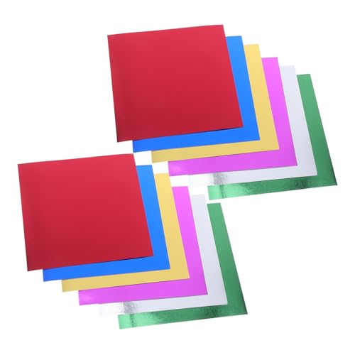 Operitacx 224 Blatt Metallic-Folienkarton Spiegelglänzendes Farbiges Origami Bastelpapier Vielseitig für Scrapbooking Kartenherstellung und DIY-Dekorationen Eleganter Schimmereffekt Operitacx 224 Blatt Metallic-Folienkarton Spiegelglänzendes Farbiges Origami Bastelpapier Vielseitig für Scrapbooking Kartenherstellung und DIY-Dekorationen Eleganter Schimmereffekt von Operitacx