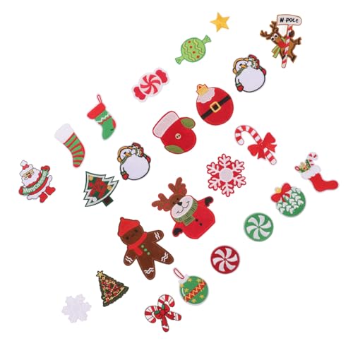 Operitacx 23 Stück Teiliges Weihnachts Bestickte Schneemann Patches zum Aufbügeln und Aufnähen Vielseitig für Kleidung Taschen Tischdecken Einfache Anwendung Festliche DIY Deko Operitacx 23 Stück Teiliges Weihnachts Bestickte Schneemann Patches zum Aufbügeln und Aufnähen Vielseitig für Kleidung Taschen Tischdecken Einfache Anwendung Festliche DIY Deko von Operitacx