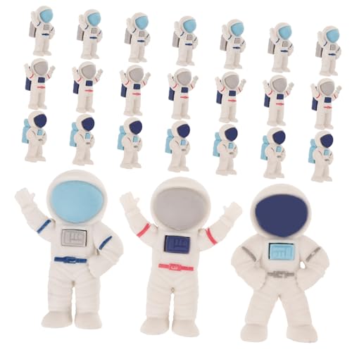 Operitacx 24 Stück Teiliges Astronaut Radiergummi Radierer aus Verschleißfestem Material Praktische Schul und Büroerinnerung Bunte Kleine Radiergummis für Schüler Operitacx 24 Stück Teiliges Astronaut Radiergummi Radierer aus Verschleißfestem Material Praktische Schul und Büroerinnerung Bunte Kleine Radiergummis für Schüler von Operitacx