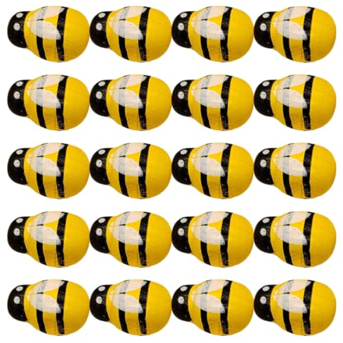 Operitacx 24 Stück Teiliges Holz Bienen Dekoration für Festlichkeiten Kreative Tischdeko Accessoires für Partys und DIY Projekte für Erwachsene Operitacx 24 Stück Teiliges Holz Bienen Dekoration für Festlichkeiten Kreative Tischdeko Accessoires für Partys und DIY Projekte für Erwachsene von Operitacx