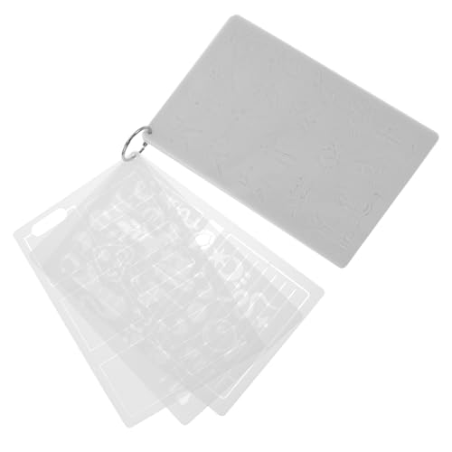 Operitacx 24 Stück Teiliges Schablonen aus Robustem Kunststoff Präzise Hollow Painting Stencils für DIY Tagebuch Kreative Wand und Holzdekoration Glatte Kanten Wiederverwendbar Vielseitig Operitacx 24 Stück Teiliges Schablonen aus Robustem Kunststoff Präzise Hollow Painting Stencils für DIY Tagebuch Kreative Wand und Holzdekoration Glatte Kanten Wiederverwendbar Vielseitig von Operitacx