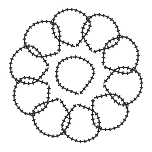 Operitacx 24 Stück Teiliges Türkis Kreuzperlen mit Glanzfinish Robuste Schmuckabstandshalter für Diy Gebetsarmbänder Halsketten Vielseitige Bastelperlen für Erwachsene und Operitacx 24 Stück Teiliges Türkis Kreuzperlen mit Glanzfinish Robuste Schmuckabstandshalter für Diy Gebetsarmbänder Halsketten Vielseitige Bastelperlen für Erwachsene und von Operitacx