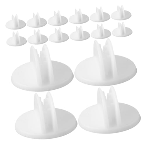 Operitacx 25 Stück Etikettenhalter Clip-halter-tafelschild Werbeclips Halter Für Schilderclips Ladenschildregal Displayhalter Für Warenschilder Schilderclips Zur Anzeige Plastik Weiß von Operitacx