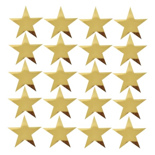 Operitacx 25 Stück Teiliges Goldene Papiersterne Beschreibbare Deko für Hochzeit und Party Glänzende Sterne als Party Requisite und Fotohintergrund Vielseitige Festdeko Operitacx 25 Stück Teiliges Goldene Papiersterne Beschreibbare Deko für Hochzeit und Party Glänzende Sterne als Party Requisite und Fotohintergrund Vielseitige Festdeko von Operitacx