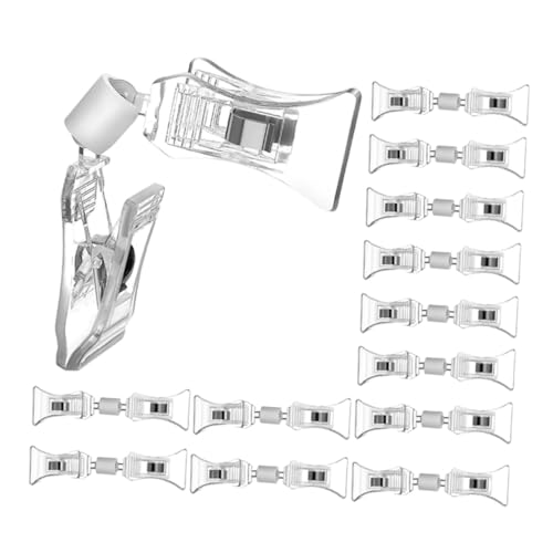 Operitacx 25 Stück Transparente Preisschild clips aus Robustem Kunststoff Drehbare Pop display halter für Einzelhandel Vielseitige Etikettenhalter zur Präsentation in Supermärkten Operitacx 25 Stück Transparente Preisschild clips aus Robustem Kunststoff Drehbare Pop display halter für Einzelhandel Vielseitige Etikettenhalter zur Präsentation in Supermärkten von Operitacx