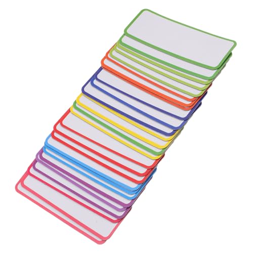 Operitacx 27 Stück Teiliges Magnetisches Memo Tag Abwischbare Farbige Etikettenaufkleber für Whiteboard Kühlschrank Büro und Lager Wiederverwendbare Magnetetiketten mit Starken Haftkräften Operitacx 27 Stück Teiliges Magnetisches Memo Tag Abwischbare Farbige Etikettenaufkleber für Whiteboard Kühlschrank Büro und Lager Wiederverwendbare Magnetetiketten mit Starken Haftkräften von Operitacx