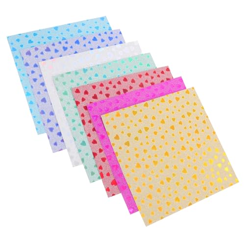 Operitacx 28 Stück Origami -papierschnitt Funkelnd Dekorativ Färbung Zubehör Für Die Kartenherstellung Irisierender Papier Origamipapier Glänzend Sammelalbum Liefert Farbpapier Glitzerpapier Operitacx 28 Stück Origami -papierschnitt Funkelnd Dekorativ Färbung Zubehör Für Die Kartenherstellung Irisierender Papier Origamipapier Glänzend Sammelalbum Liefert Farbpapier Glitzerpapier von Operitacx