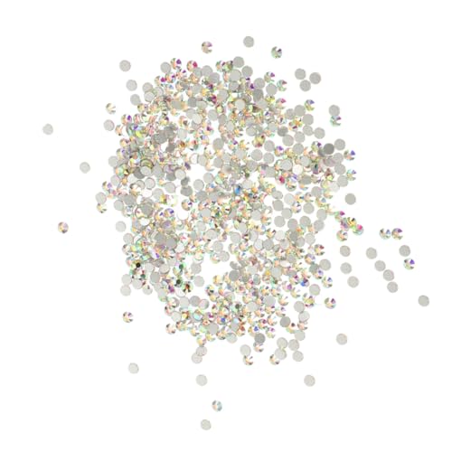 Operitacx 2880 Stück Kristallglas Nail Art Rhinestones Flache Rückseite Nägel Dekorationszubehör für DIY Nail Art und Handwerksprojekte Acrylnägel und Designs Operitacx 2880 Stück Kristallglas Nail Art Rhinestones Flache Rückseite Nägel Dekorationszubehör für DIY Nail Art und Handwerksprojekte Acrylnägel und Designs von Operitacx