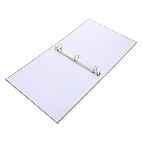 Operitacx 3 Mappe Hardcover-ordner Fotoalbumbuch Papierbinder Sammelbuchbinder Kraftbinder Binder Notebook Fotoordner Ordner Mit Taschen Wäscheschrank-organizer Stoff Grey von Operitacx