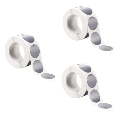 Operitacx 3 Rollen 300 Stück Runde Aufkleber Individuelle Rubbelkarten Aufkleber Für Geschenketiketten Aufkleber Für Geschenkanhänger Benutzerdefinierte Rubbelaufkleber Kratzaufkleber Silver Operitacx 3 Rollen 300 Stück Runde Aufkleber Individuelle Rubbelkarten Aufkleber Für Geschenketiketten Aufkleber Für Geschenkanhänger Benutzerdefinierte Rubbelaufkleber Kratzaufkleber Silver von Operitacx