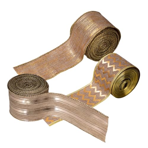 Operitacx 3 Rollen Weihnachtsband Diy Bow Making Ribbon Sackleinenband Für Weihnachten Weihnachtsbänder Drahtband Aus Leinen Weihnachts -sackleinenband Weihnachts-bastelband Leinen- Operitacx 3 Rollen Weihnachtsband Diy Bow Making Ribbon Sackleinenband Für Weihnachten Weihnachtsbänder Drahtband Aus Leinen Weihnachts -sackleinenband Weihnachts-bastelband Leinen- von Operitacx