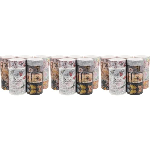 Operitacx 3 Sätze Blumen Schmetterling Washi Tape Dekoratives Klebeband Für Scrapbooking Diy Handwerk Notizbuch Und Geschenkgestaltung Für Kunstliebhaber Und Bastelprojekte 17 Rollen * 3 Operitacx 3 Sätze Blumen Schmetterling Washi Tape Dekoratives Klebeband Für Scrapbooking Diy Handwerk Notizbuch Und Geschenkgestaltung Für Kunstliebhaber Und Bastelprojekte 17 Rollen * 3 von Operitacx