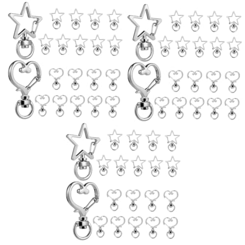 Operitacx 3 Sätze Herz Schlüsselanhänger Clips Metall Drehbarer Karabinerhaken Mit Herz Und Sternform Für Diy Bastelprojekte Schlüssel Taschen Und Mehr 20 Stück * 3 Operitacx 3 Sätze Herz Schlüsselanhänger Clips Metall Drehbarer Karabinerhaken Mit Herz Und Sternform Für Diy Bastelprojekte Schlüssel Taschen Und Mehr 20 Stück * 3 von Operitacx