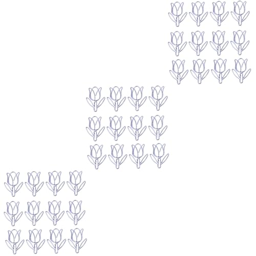 Operitacx 3 Sätze Kreative Büroklammern Tulpenform Papierclips Für Notizen Lesezeichen Und Dokumente Langlebig Und Praktisch Für Büro Und Schule 12 Stück * 3 Operitacx 3 Sätze Kreative Büroklammern Tulpenform Papierclips Für Notizen Lesezeichen Und Dokumente Langlebig Und Praktisch Für Büro Und Schule 12 Stück * 3 von Operitacx