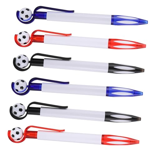Operitacx 3 Sätze Kugelschreiber Fußball Stifte Fußball-partygeschenke Fußball-dekorstifte Fußballparty Dekoration Kunststoff Fußball Stift Handwerk Fußball-werbestift Plastik 6 Stück * 3 Operitacx 3 Sätze Kugelschreiber Fußball Stifte Fußball-partygeschenke Fußball-dekorstifte Fußballparty Dekoration Kunststoff Fußball Stift Handwerk Fußball-werbestift Plastik 6 Stück * 3 von Operitacx