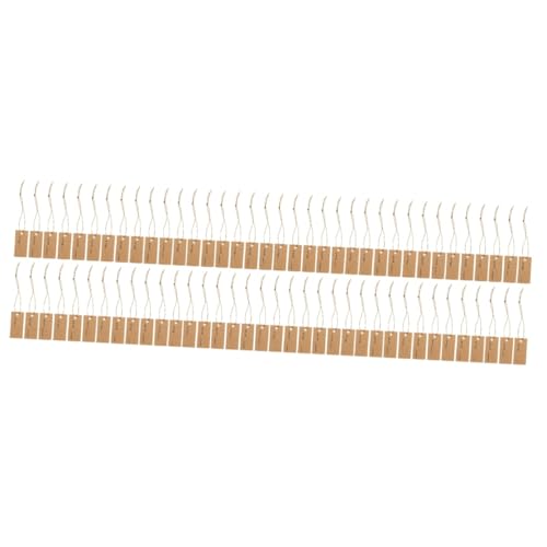 Operitacx 3 Sätze Preisetiketten Aus Kraftpapier Mit Elastischem Band Für Schmuck Diy Projekte Vielseitige Hängeetiketten Für Einzelhandel Und Veranstaltungen 100 Stück * 3 Operitacx 3 Sätze Preisetiketten Aus Kraftpapier Mit Elastischem Band Für Schmuck Diy Projekte Vielseitige Hängeetiketten Für Einzelhandel Und Veranstaltungen 100 Stück * 3 von Operitacx