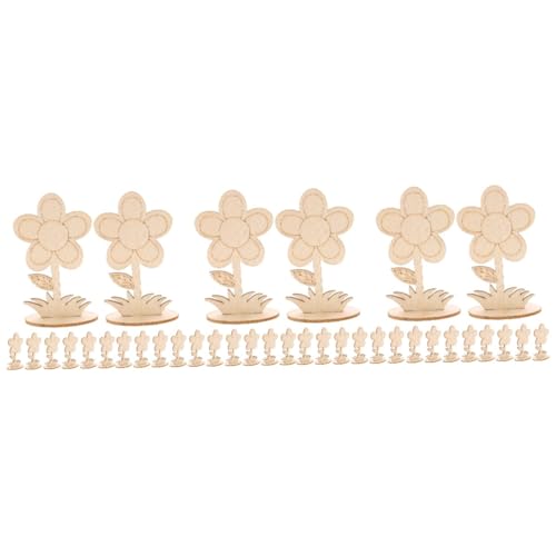 Operitacx 3 Sätze Teiliges Unvollendete Holzblumen Zum Bemalen Diy Holzornamente Für Tischdekoration Hochzeitsdeko Und Kreative Bastelprojekte 12 Stück * 3 Operitacx 3 Sätze Teiliges Unvollendete Holzblumen Zum Bemalen Diy Holzornamente Für Tischdekoration Hochzeitsdeko Und Kreative Bastelprojekte 12 Stück * 3 von Operitacx