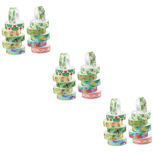 Operitacx 3 Sätze Washi Tape Dekoratives Klebeband Für Scrapbooking Und Diy Kreative Bastelmaterialien Für Journals Notizbücher Und 12 Rollen * 3 Operitacx 3 Sätze Washi Tape Dekoratives Klebeband Für Scrapbooking Und Diy Kreative Bastelmaterialien Für Journals Notizbücher Und 12 Rollen * 3 von Operitacx
