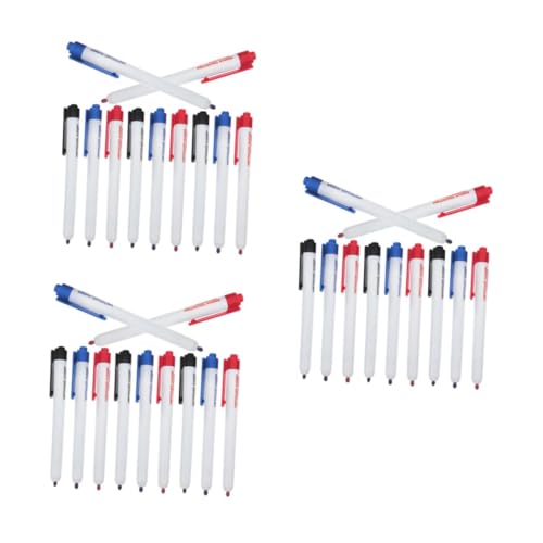 Operitacx 3 Sätze Whiteboard -marker Löschbar Textmarker Planke Tafel Trockener Löschstift Trocken Abwischbare Stifte Für Das Klassenzimmer Markierungen Für Die Schule Plastik 12 Stück * 3 von Operitacx