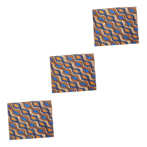 Operitacx 3 Stück Afrikanischer Stoff mit Geometrischem Druck Doppelseitiger Polyester für Quilting und Diy Projekte Einzigartiges Design für Kreative Stoffe und Operitacx 3 Stück Afrikanischer Stoff mit Geometrischem Druck Doppelseitiger Polyester für Quilting und Diy Projekte Einzigartiges Design für Kreative Stoffe und von Operitacx