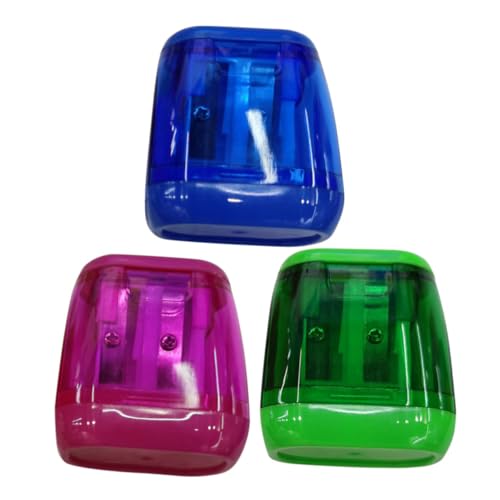 Operitacx 3 Stück Bleistiftspitzer Student Kunst Buntstiftspitzer Hände Scharf Anspitzer Bleistift Werkzeug Zum Anspitzen Von Bleistiften Plastik Operitacx 3 Stück Bleistiftspitzer Student Kunst Buntstiftspitzer Hände Scharf Anspitzer Bleistift Werkzeug Zum Anspitzen Von Bleistiften Plastik von Operitacx
