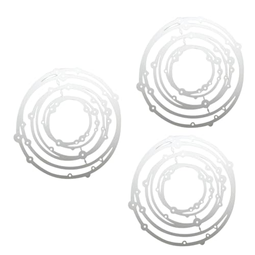 Operitacx 3 Stück Diy Blumen Girlande Schneideform Hochwertige Carbonstahl Stanzform für Scrapbooking Kartenbasteln und Hochzeitsdeko Operitacx 3 Stück Diy Blumen Girlande Schneideform Hochwertige Carbonstahl Stanzform für Scrapbooking Kartenbasteln und Hochzeitsdeko von Operitacx