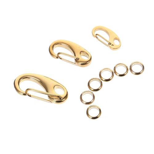 Operitacx 3 Stück Edelstahl Hundemarken Karabiner Clips mit Ringen Robuster Pet Harness Tag Clip für Halsband und Geschirr Rostfrei Langlebig Sicherer Verschluss für Haustier Id Operitacx 3 Stück Edelstahl Hundemarken Karabiner Clips mit Ringen Robuster Pet Harness Tag Clip für Halsband und Geschirr Rostfrei Langlebig Sicherer Verschluss für Haustier Id von Operitacx