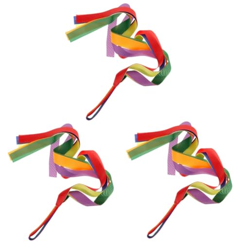 Operitacx 3 Stück Gymnastikbänder für Bunte Langlebige Tanzbänder für und Tanzaufführungen für Sportunterricht und Kreative Operitacx 3 Stück Gymnastikbänder für Bunte Langlebige Tanzbänder für und Tanzaufführungen für Sportunterricht und Kreative von Operitacx