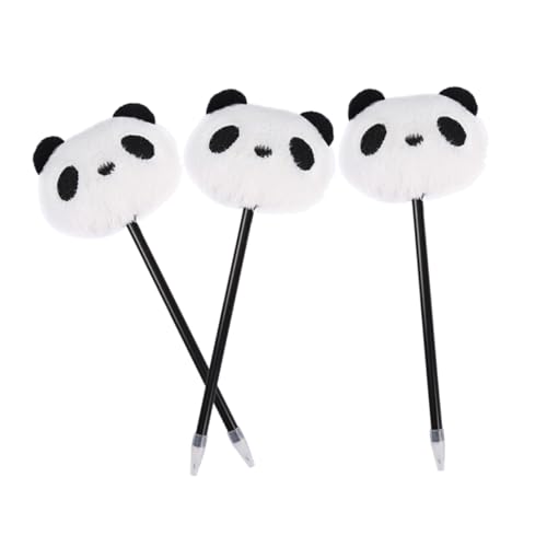 Operitacx 3 Stück Panda-kugelschreiber Bezaubernder Schreibstift Panda Pen Multifunktionaler Schreibstift Ergonomischer Kugelschreiber Schreibwaren Stift Panda-stifte Schwarz Plastik Operitacx 3 Stück Panda-kugelschreiber Bezaubernder Schreibstift Panda Pen Multifunktionaler Schreibstift Ergonomischer Kugelschreiber Schreibwaren Stift Panda-stifte Schwarz Plastik von Operitacx
