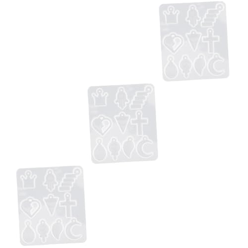 Operitacx 3 Stück Silikonform für Ohrringe Crown Pendant Mold für Diy Schmuck Flexible Gießform für Epoxidharz Einfaches Entformen für Kreative Bastelprojekte Operitacx 3 Stück Silikonform für Ohrringe Crown Pendant Mold für Diy Schmuck Flexible Gießform für Epoxidharz Einfaches Entformen für Kreative Bastelprojekte von Operitacx