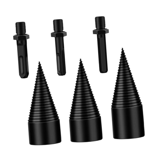 Operitacx 3 Stück Splitting Wood Drill Bit Teiliges Hochwertiger Holzspalterbohrer für Bohrmaschine Brennholzspalter mit Gehärteter Verschleißfester Oberfläche Geeignet für Familie Camping Operitacx 3 Stück Splitting Wood Drill Bit Teiliges Hochwertiger Holzspalterbohrer für Bohrmaschine Brennholzspalter mit Gehärteter Verschleißfester Oberfläche Geeignet für Familie Camping von Operitacx