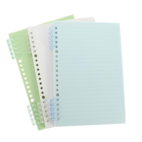 Operitacx 3 Stück Teiliges Spiral Notizbuch Abnehmbar Je Heft Praktische Büro und Lernnotizbücher in Grün und Weiß für Planung Organisation und Notizen Operitacx 3 Stück Teiliges Spiral Notizbuch Abnehmbar Je Heft Praktische Büro und Lernnotizbücher in Grün und Weiß für Planung Organisation und Notizen von Operitacx