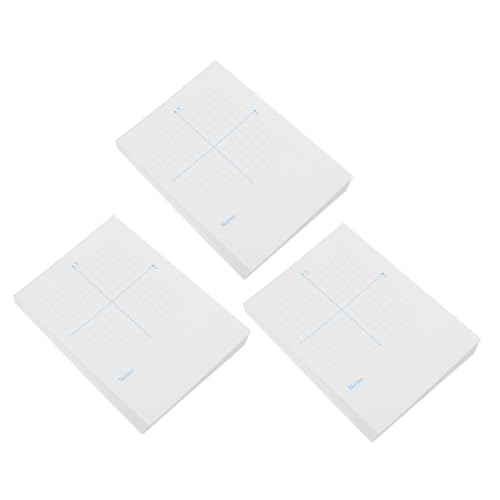 Operitacx 3 Stück Teiliges Xy Achsen Graphikpapier Notizbuch für Mathematikübungen für Lehrer und Ingenieure im Klassenzimmer Operitacx 3 Stück Teiliges Xy Achsen Graphikpapier Notizbuch für Mathematikübungen für Lehrer und Ingenieure im Klassenzimmer von Operitacx