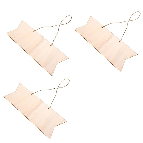 Operitacx 3 Stück Unbehandelte Holzschilder mit Glatter Oberfläche zum Bemalen und Basteln Hängende Dekoration für Zuhause Tür Wand Umweltfreundliches Holz DIY Blanko Holzplatten Operitacx 3 Stück Unbehandelte Holzschilder mit Glatter Oberfläche zum Bemalen und Basteln Hängende Dekoration für Zuhause Tür Wand Umweltfreundliches Holz DIY Blanko Holzplatten von Operitacx